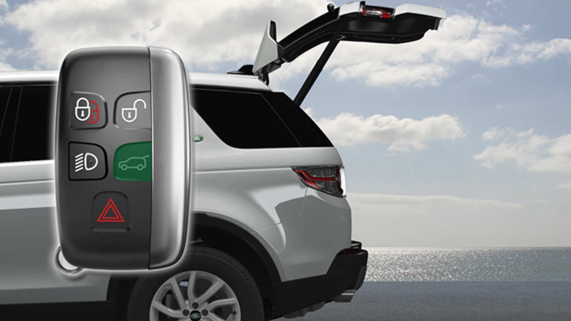 Discovery Sport Powered tailgate