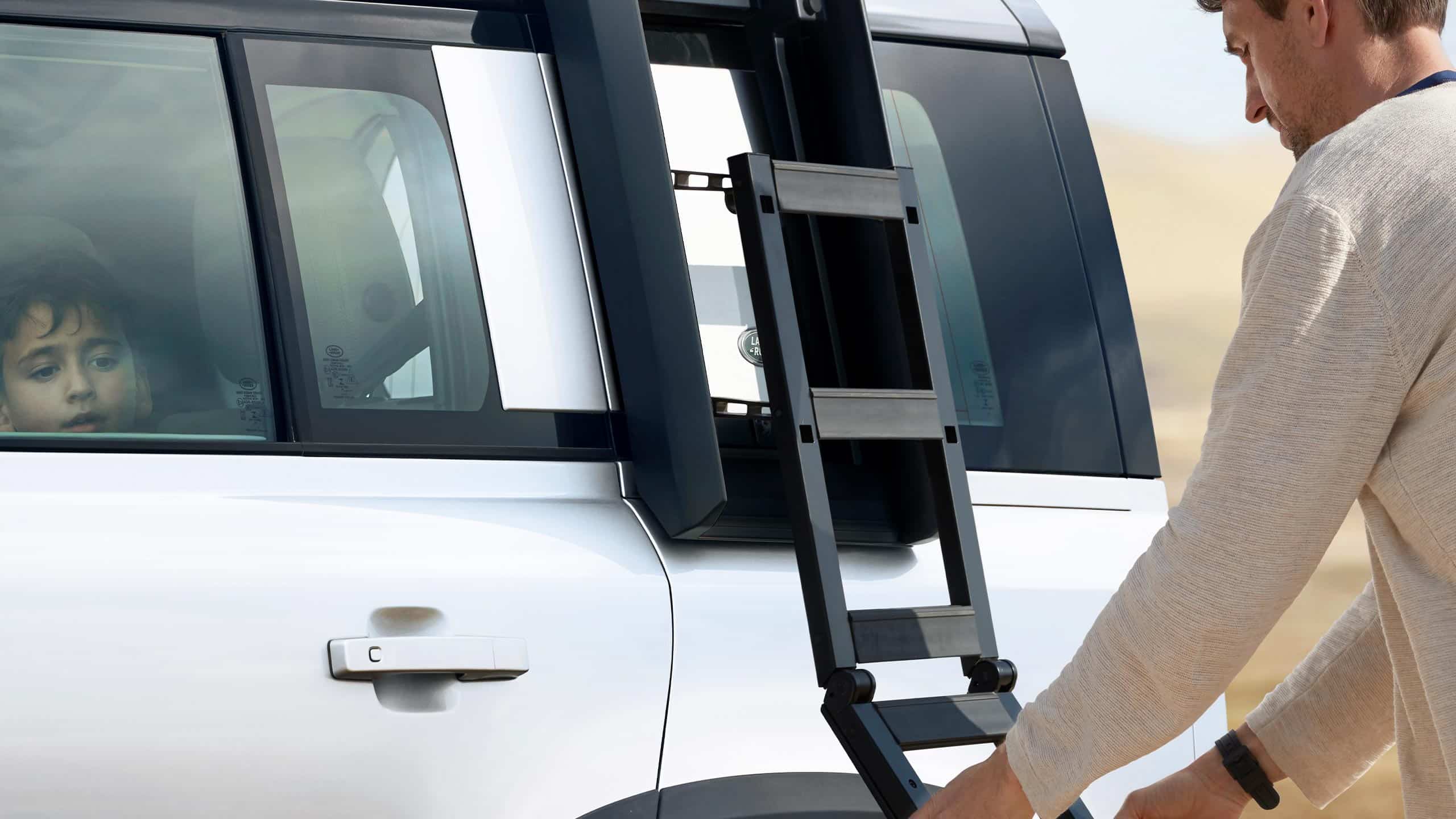 Range Rover Defender Ladder Accessory 
