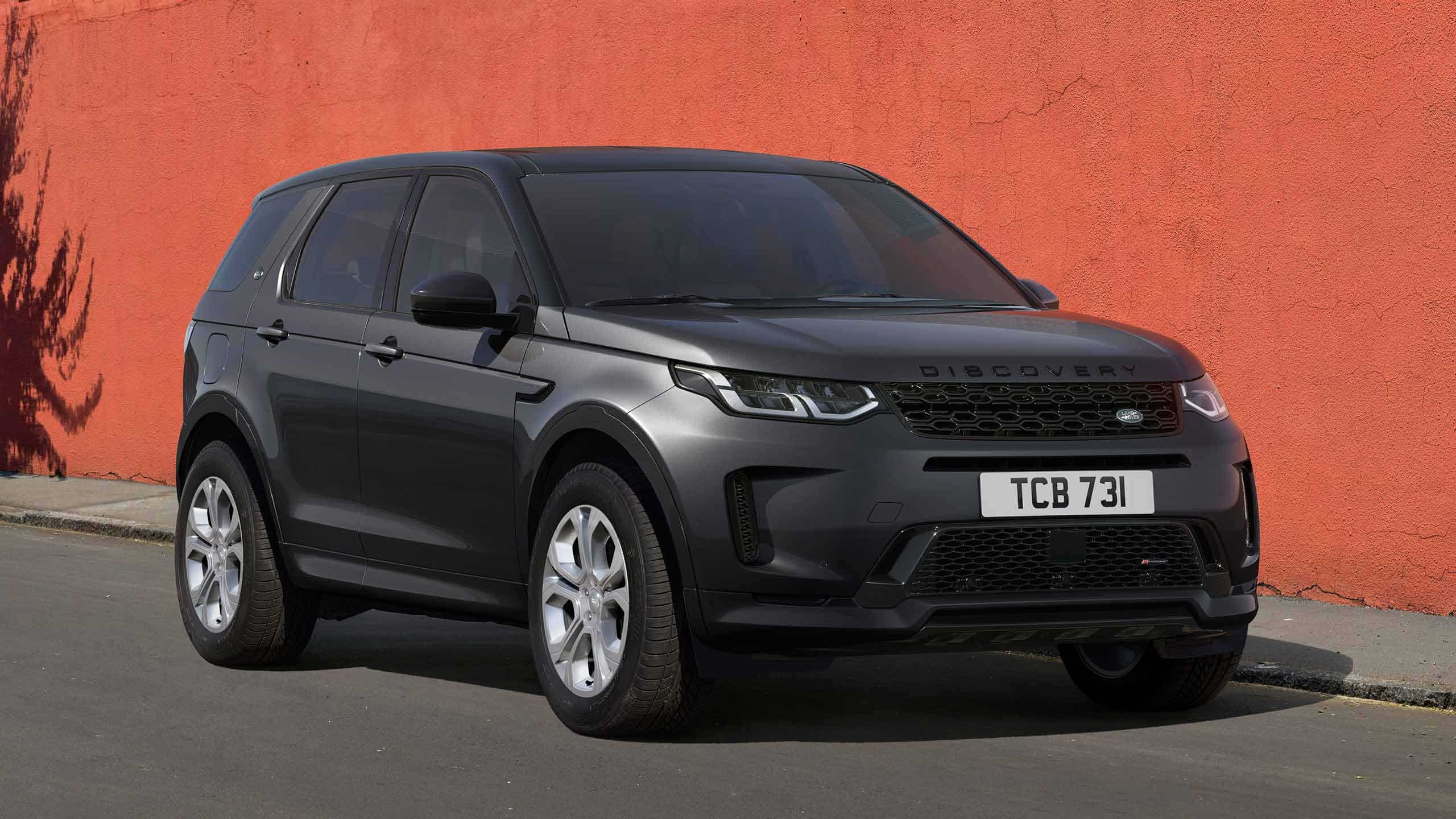 Discovery Sport Parked in Near Of A Brick Wall