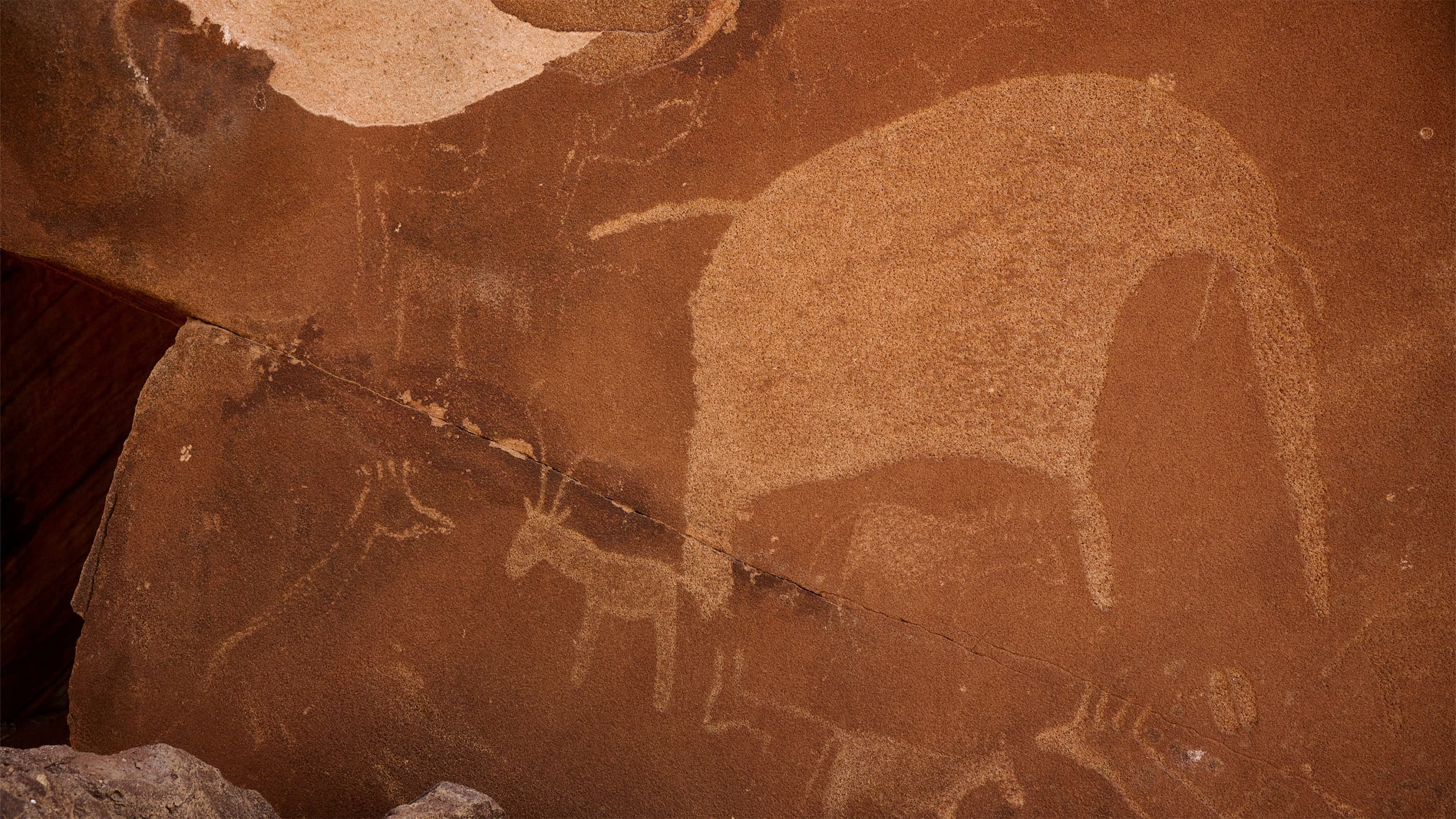 Old Age Drawings on Caves